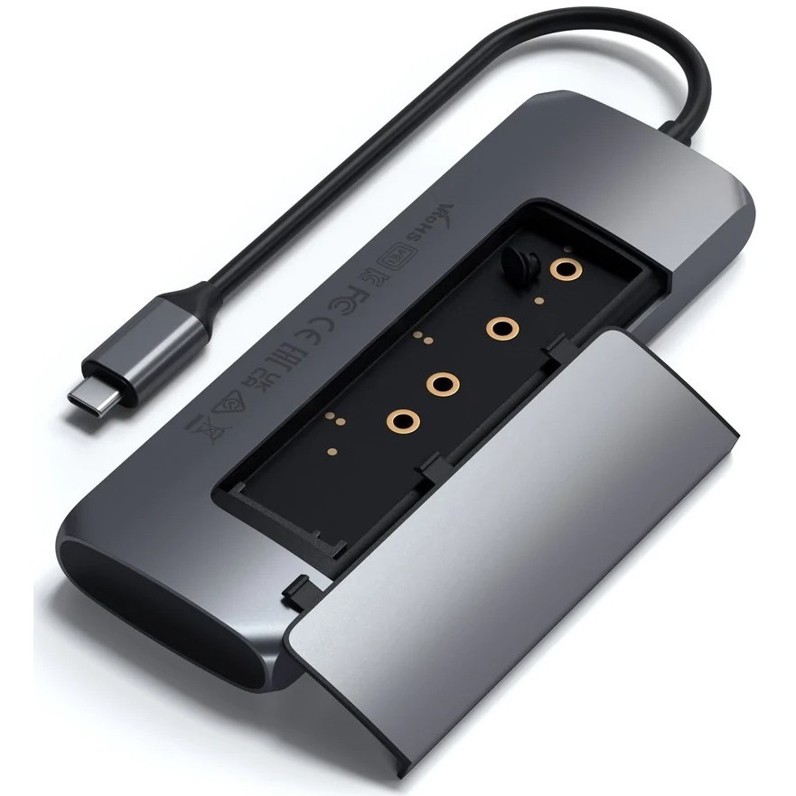 Satechi Aluminum Type-C Hybrid Multiport Adapter