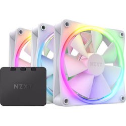 NZXT F120 RGB Triple Pack White