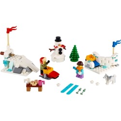 Lego Winter Snowball Fight 40424