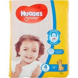 Huggies Unistar 4 / 17 pcs