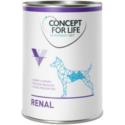 Concept for Life Veterinary Diet Dog Canned Renal 2.4 kg