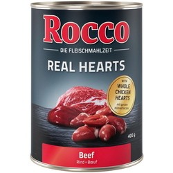 Rocco Real Hearts Beef with Whole Chicken Hearts 0.4 kg