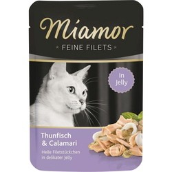 Miamor Fine Fillets in Jelly Tuna/Calamari 0.1 kg