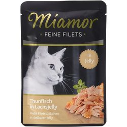 Miamor Fine Fillets in Jelly Tuna/Salmon 0.1 kg