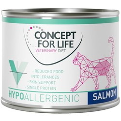 Concept for Life Veterinary Diet Cat Canned Hypoallergenic Salmon 1.11 kg