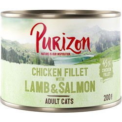 Purizon Adult Canned Chicken Fillet with Lamb/Salmon 1.2 kg