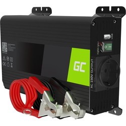 Green Cell PRO Car Power Inverter 12V to 230V 300W/600W Pure Sine