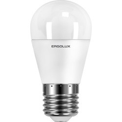 Ergolux LED-G45-9W-E27-6K