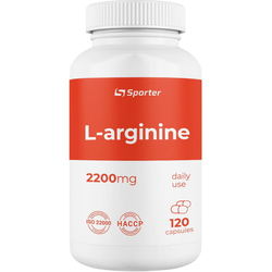 Sporter L-Arginine 2200 mg 120 cap