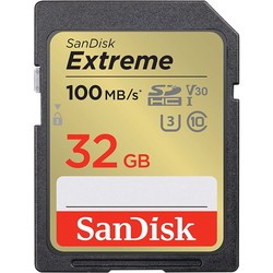 SanDisk Extreme SDHC Class 10 UHS-I U3 V30 32Gb