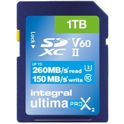 Integral UltimaPro X2 SDXC UHS-II U3 V60 1Tb