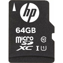 HP microSD U1 Class 10 + Adapter 64Gb