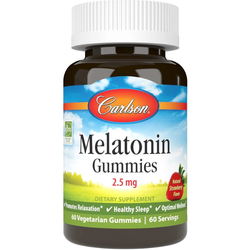 Carlson Labs Melatonin Gummies 2.5 mg 60 tab