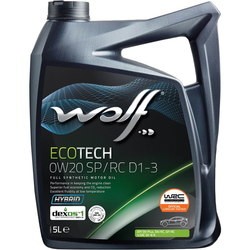 WOLF Ecotech 0W-20 SP/RC D1-3 5L