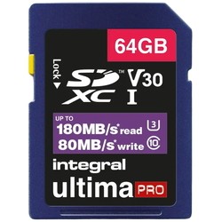 Integral Professional High Speed SDXC V30 UHS-I U3 64Gb