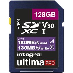 Integral Professional High Speed SDXC V30 UHS-I U3 128Gb