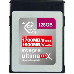 Integral UltimaPro X2 CFexpress Cinematic Type B 2.0 Card 128Gb
