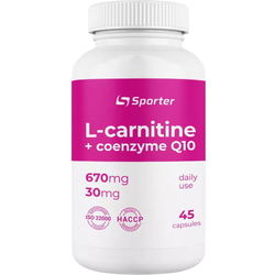Sporter L-Carnitine 670 mg + CoQ10 30 mg 45 cap