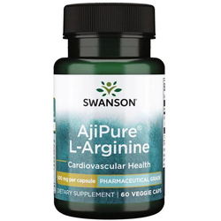 Swanson AjiPure L-Arginine 500 mg 60 cap