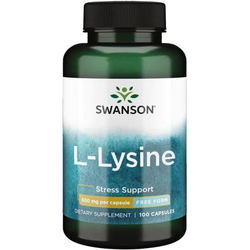 Swanson L-Lysine 500 mg 100 cap