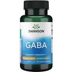 Swanson GABA 750 mg 60 cap