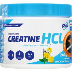 6Pak Nutrition Creatine HCL 240 g