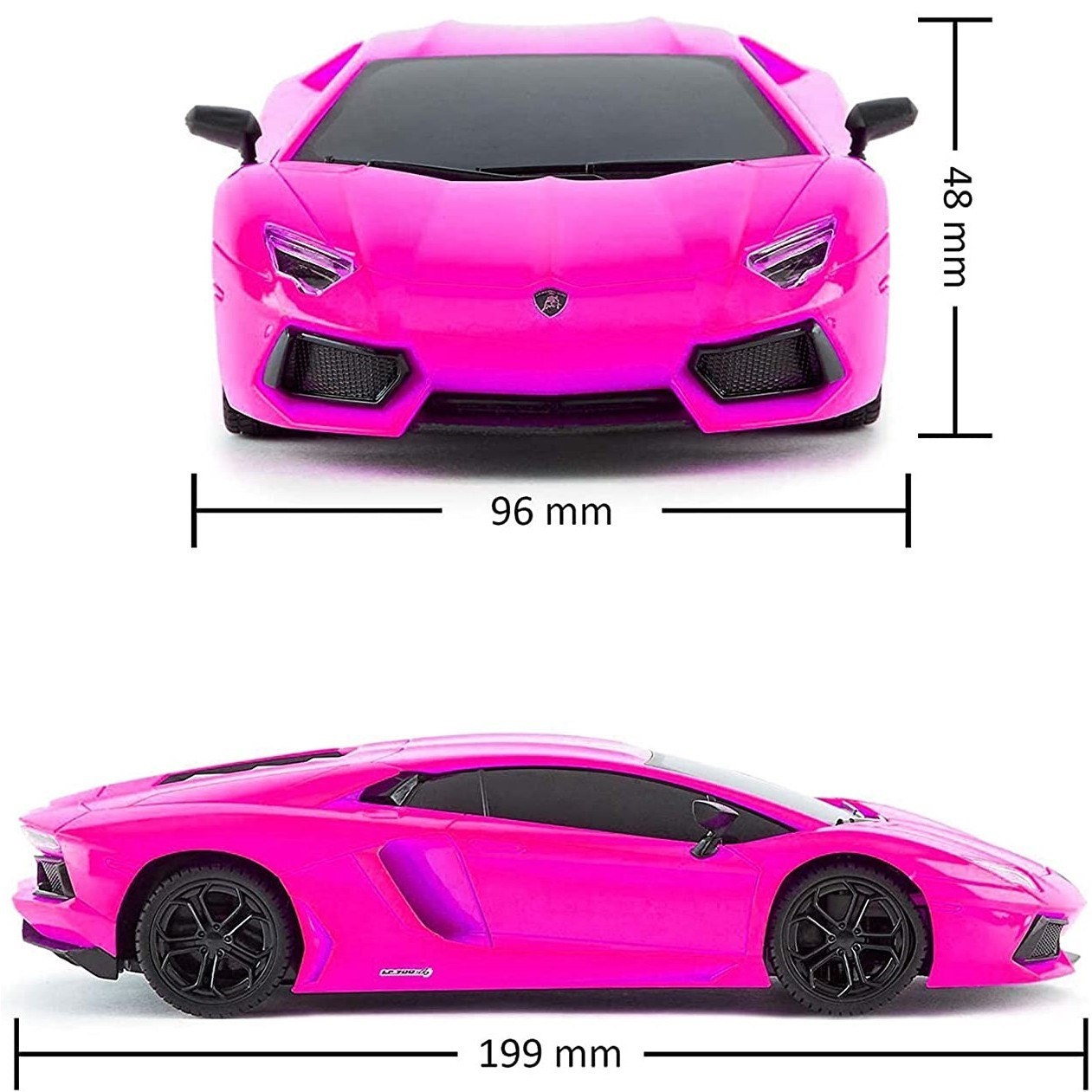 Himoto HSP RC Lamborghini Aventador Pink Edition 1:24