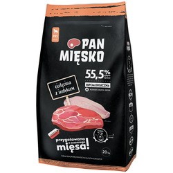 PAN MIESKO Adult Medium Dog Veal with Turkey 20 kg