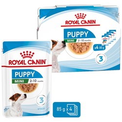 Royal Canin Puppy Mini Chunks Gravy Pouch 4 pcs