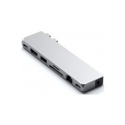 Satechi Aluminum Type-C Pro Hub Max Adapter (серебристый)