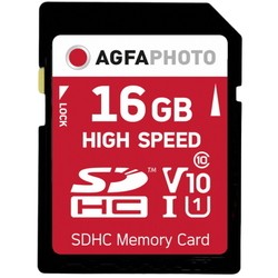 Agfa SDHC High Speed UHS-I U1 V10 16Gb