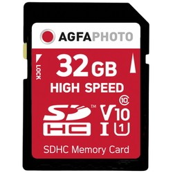 Agfa SDHC High Speed UHS-I U1 V10 32Gb