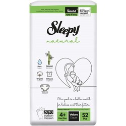 Sleepy Natural Diapers 4 Plus / 52 pcs