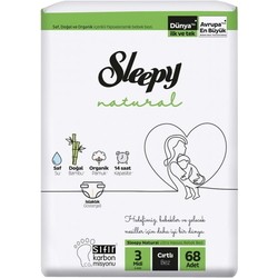 Sleepy Natural Diapers 3 / 68 pcs