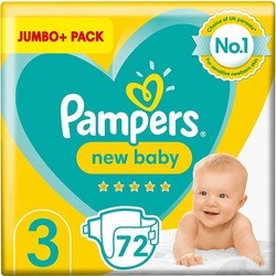 Pampers New Baby 3 / 72 pcs