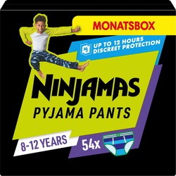 Pampers Ninjamas Pyjama Boy Pants 8-12 / 54 pcs