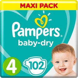 Pampers Active Baby-Dry 4 / 102 pcs