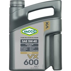 Yacco VX 600 5W-40 4L