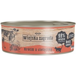 Wiejska Zagroda Kitten Canned Rabbit with Veal 85 g