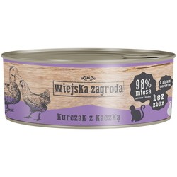 Wiejska Zagroda Adult Canned Chicken with Duck 85 g