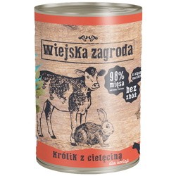 Wiejska Zagroda Kitten Canned Rabbit with Veal 400 g