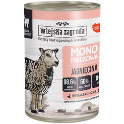 Wiejska Zagroda Adult Monoprotein Cat Canned with Lamb 400 g