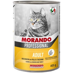 Morando Professional Adult Small Chunks with Chicken and Turkey 405 g