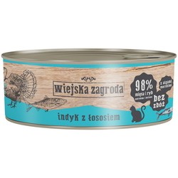 Wiejska Zagroda Adult Canned Turkey with Salmon 85 g