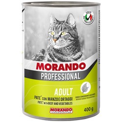 Morando Professional Adult Pate with Beef and Vegetables 11 pcs