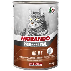 Morando Professional Adult Small Chunks with Game and Rabbit 405 g