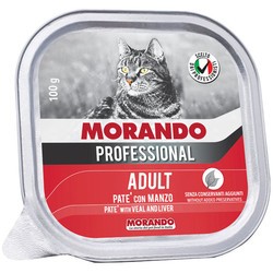 Morando Professional Adult Pate with Beef 8 pcs