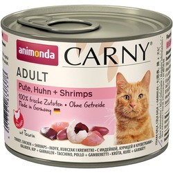 Animonda Adult Carny Turkey/Chicken/Shrimps 0.2 kg 24 pcs