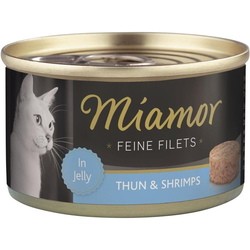 Miamor Fine Fillets in Jelly Tuna/Shrimps 6 pcs