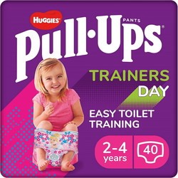 Huggies Pull Ups Girl 2-4 / 40 pcs